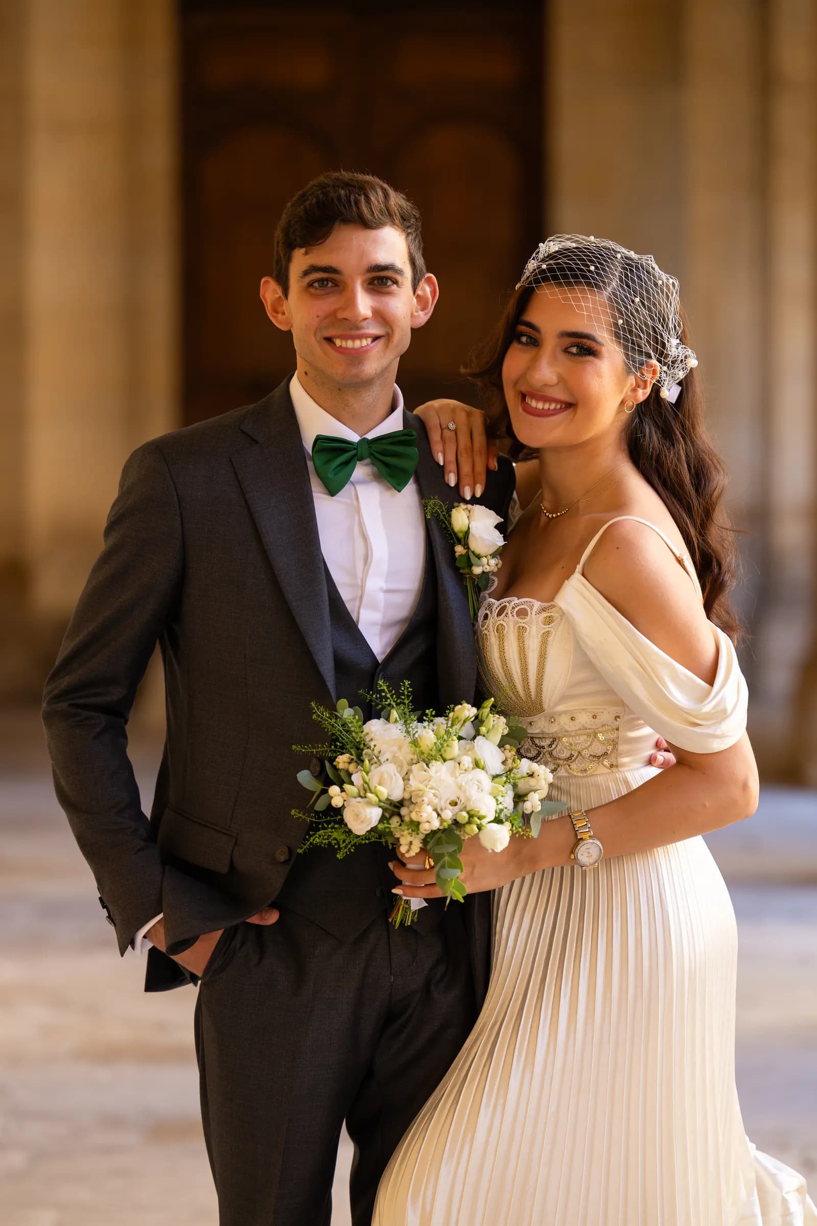 The couple together